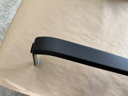 2023-2026 Ford F-250 Center Dash Radio Trim Surround Charcoal Metallic/Chrome