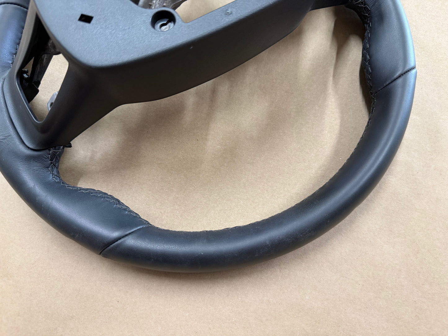 2024-2026 Ford Mustang GT Leather Steering Wheel Bare "Automatic"