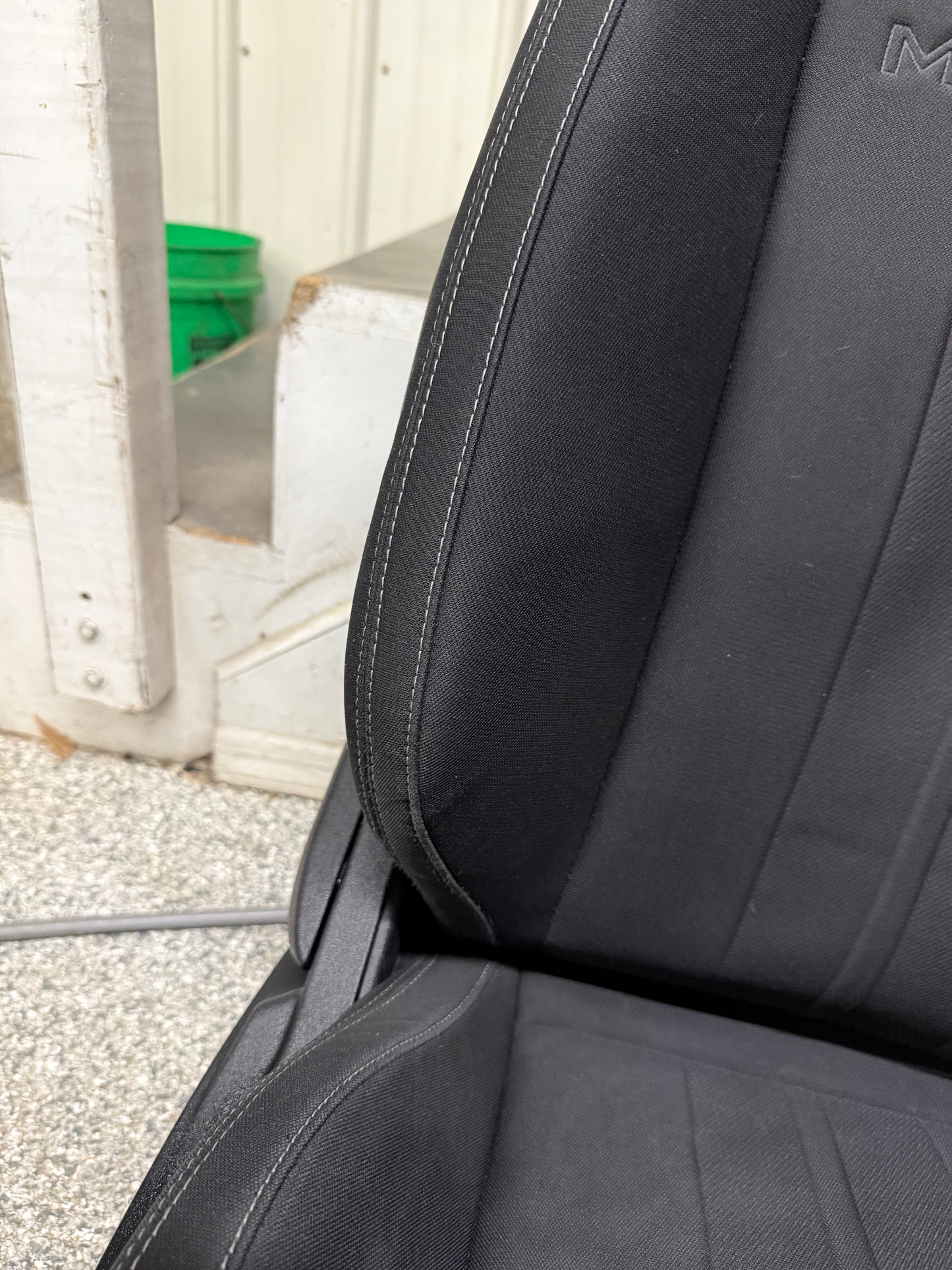 2018-2023 Ford Mustang GT Black Cloth Seats Coupe Front Power Seats