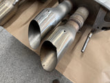 2018-2023 Ford Mustang GT Active Exhaust Quad Tip Mufflers 16k miles