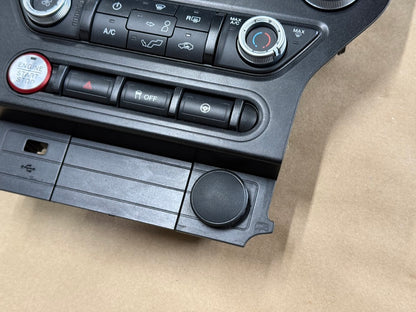 2018-2023 Ford Mustang GT Face Plate Radio Trim Piece