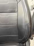2018-2023 Ford Mustang GT Black Leather Coupe Front & Rear Seats