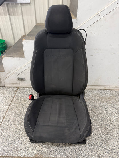 2018-2023 Ford Mustang GT Coupe LH Driver Seat Black Cloth