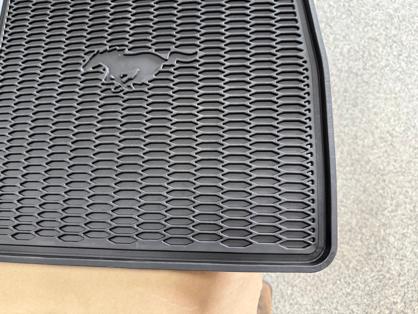 2015-2023 Ford Mustang Rubber Front & Rear Floor Mats 5k miles