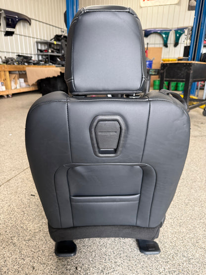 2024-2026 Ford Mustang GT Black Leather Coupe Front & Rear Seats