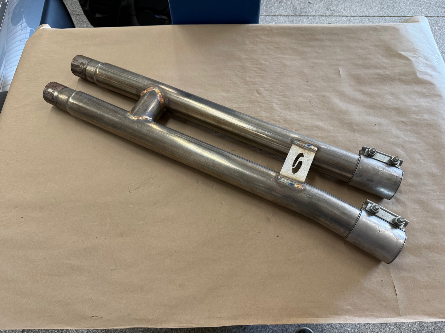 2015-2023 Ford Mustang GT Steeda Resonator Delete H-Pipe - Aftermarket
