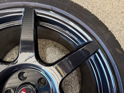 2015-2026 Mustang SVE R350 19x11" Wheel Tire 305/35/19 Michelin Pilot SS