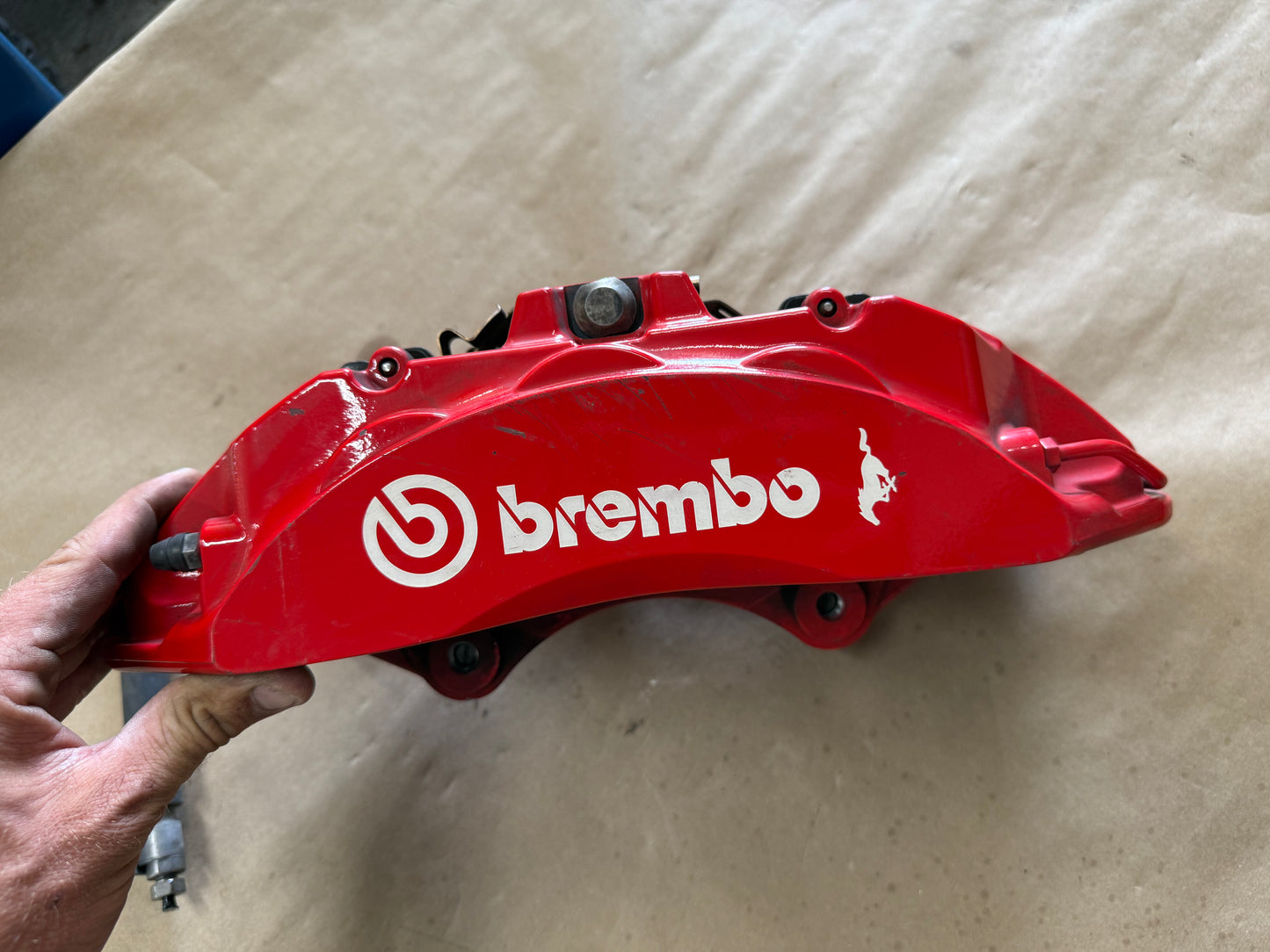 2024-2026 Ford Mustang GT 6 Piston Brembo Front LH Driver Side Brake Caliper OEM