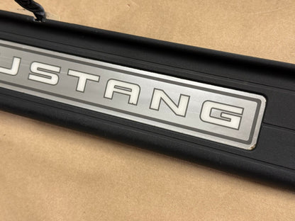 2015-2023 Ford Mustang "My Color" Sill/Scuff Plates Interior Trim Black