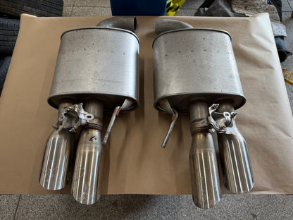 2024-2026 Ford Mustang GT Active Exhaust Quad Tip Mufflers