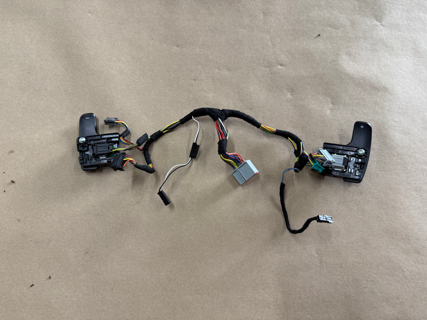 2018-2023 Ford Mustang GT Steering Wheel Paddle Shifters and Wiring