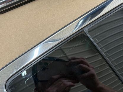 2015-2017 Ford Mustang GT Anniversary Stepped Quarter Glass Windows & Trim