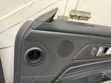 2024-2026 Mustang GT EcoBoost LH RH Premium Leather Insert Door Panels Pair