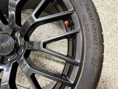 2015-2023 Ford Mustang GT 20x10" Wheel Rim PP1 305/30/20 Michelin AM Replica