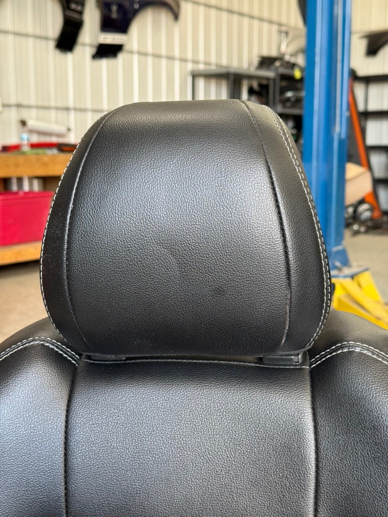 2018-2023 Ford Mustang GT Leather/Suede Set of Seats Black Heated/Cooled