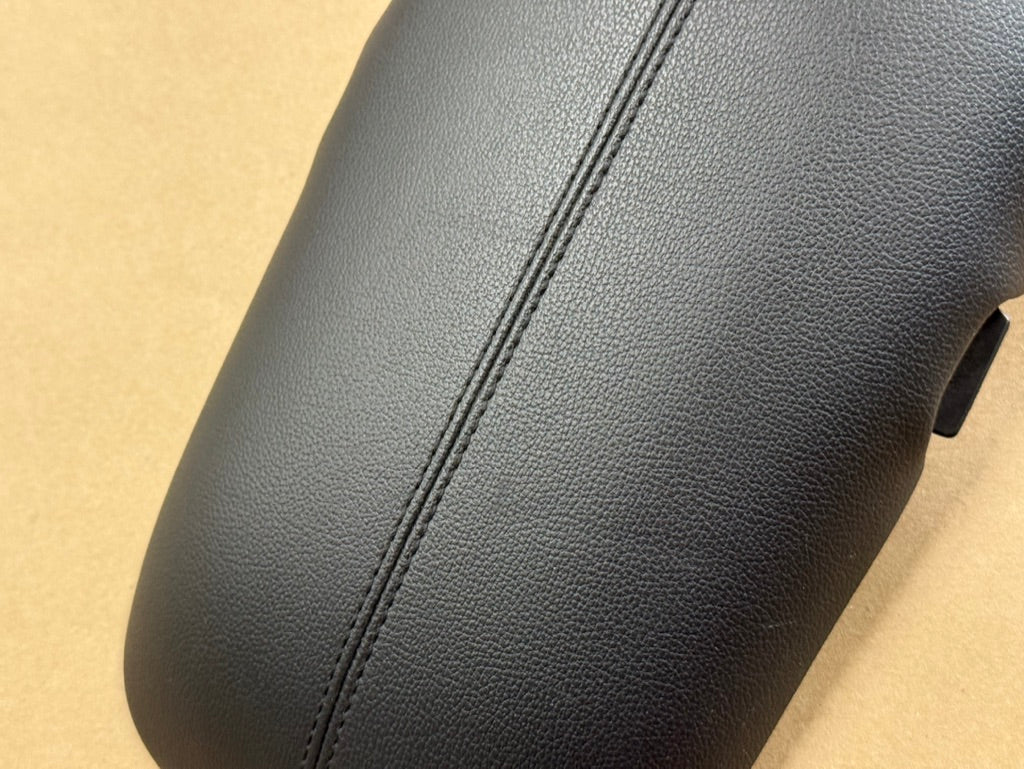 2015-2023 Ford Mustang Center Top Console Lid Armrest Black Stitching