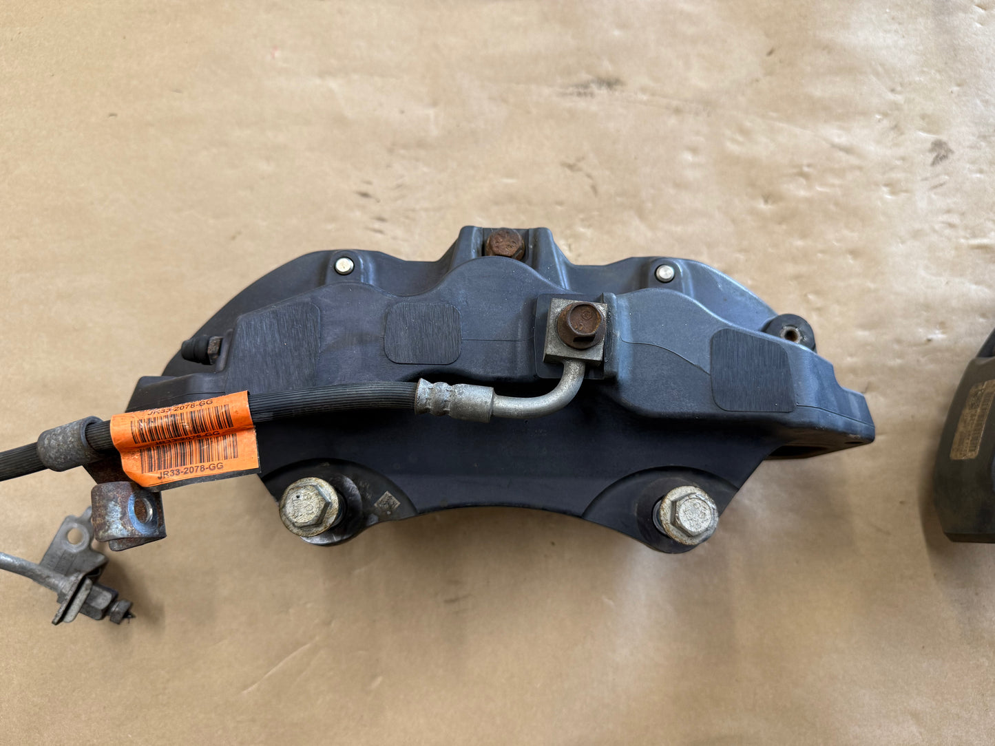 2015-2023 Ford Mustang GT Front 6 Piston BREMBO Brake Calipers