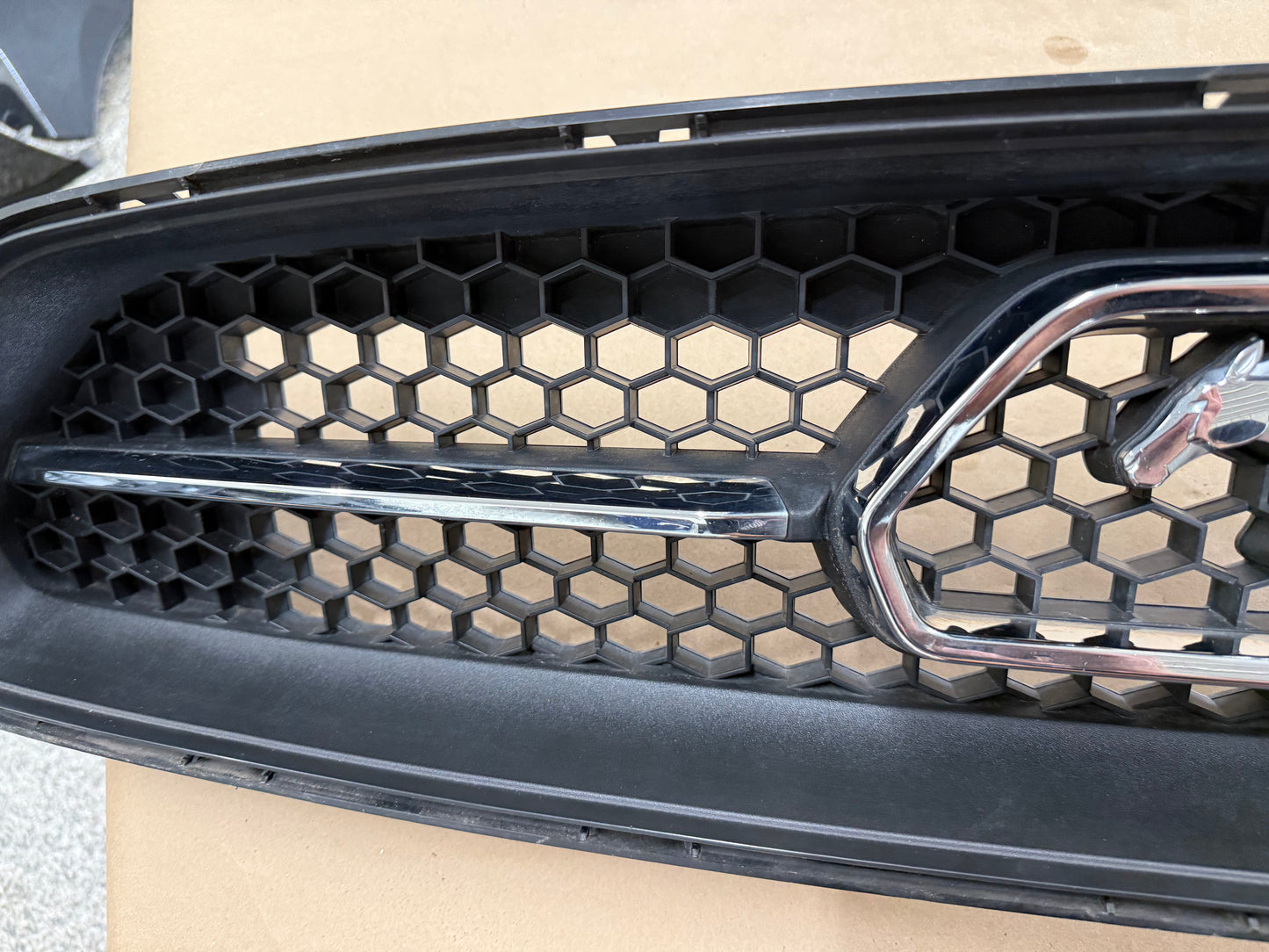 2015-2017 Ford Mustang GT 50th Anniversary Front Bumper Upper Grille