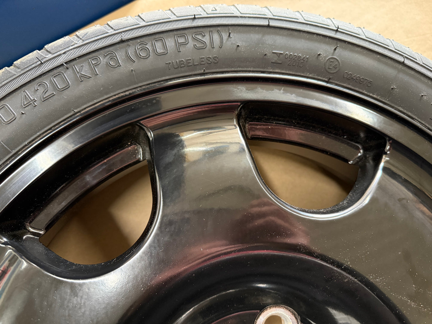 2015-2026 Ford Mustang GT Spare Tire 155/60/18 "Black"