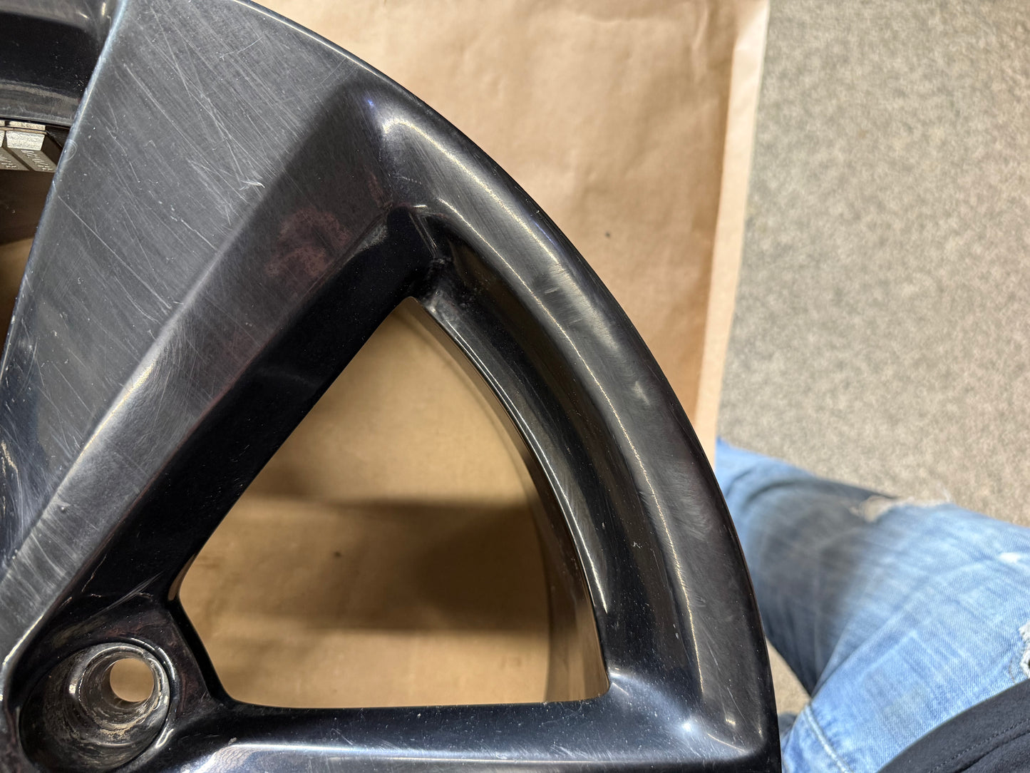 2015-2023 Ford Mustang GT Black Wheel Rim 19x8.5"