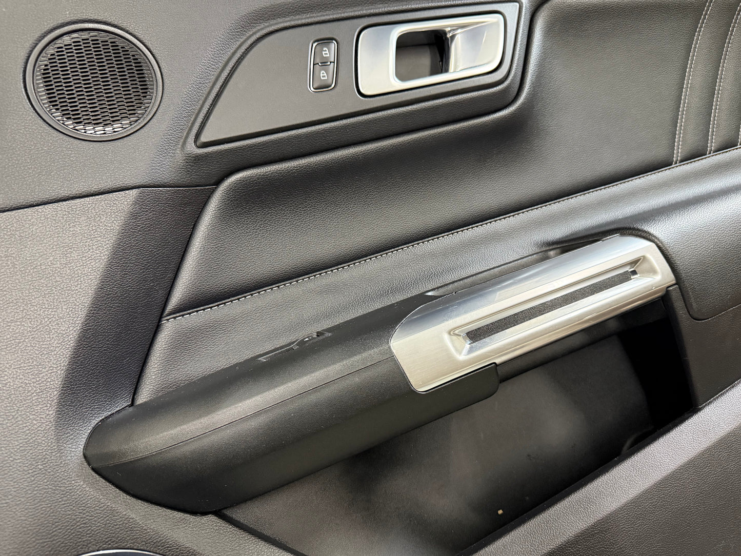 2018-2023 Mustang GT V6 EcoBoost RH Passenger Door Panel Leather Insert Soft