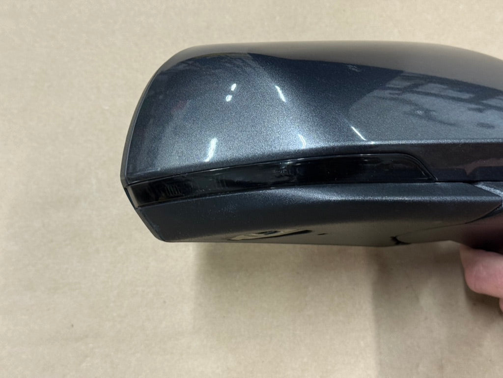 2015-2020 Ford Mustang GT RH Passenger Side Mirror Dark Charcoal "J7"