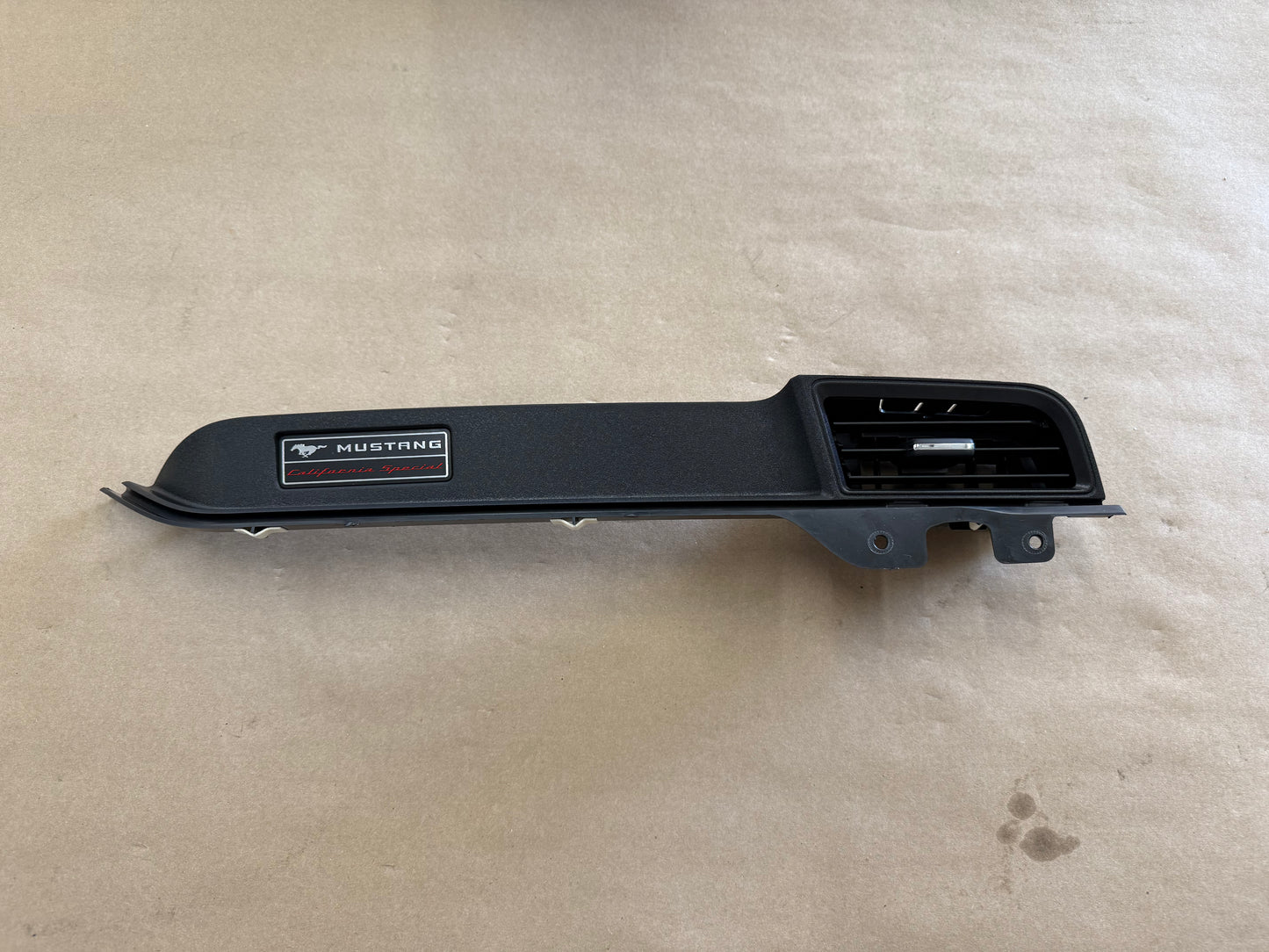 2018-2023 Ford Mustang GT California Special Dash Plaque Trim Insert