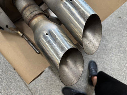 2018-2023 Ford Mustang GT Active Exhaust Quad Tip Mufflers