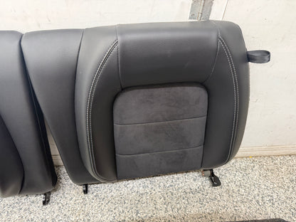 2018-2023 Ford Mustang GT Leather/Suede Set of Seats Black Heated/Cooled