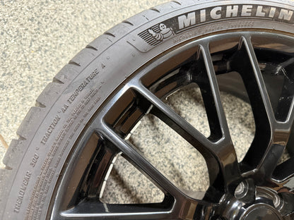 2015-2023 Ford Mustang GT 20x8.5" Wheel Rim PP1 265/35/20 Michelin AM Replica