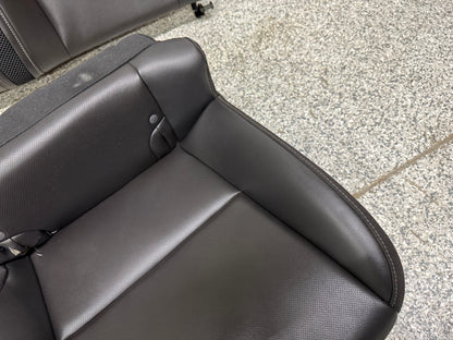 2010-2015 Chevrolet Camaro SS Convertible Rear Seats Black Leather