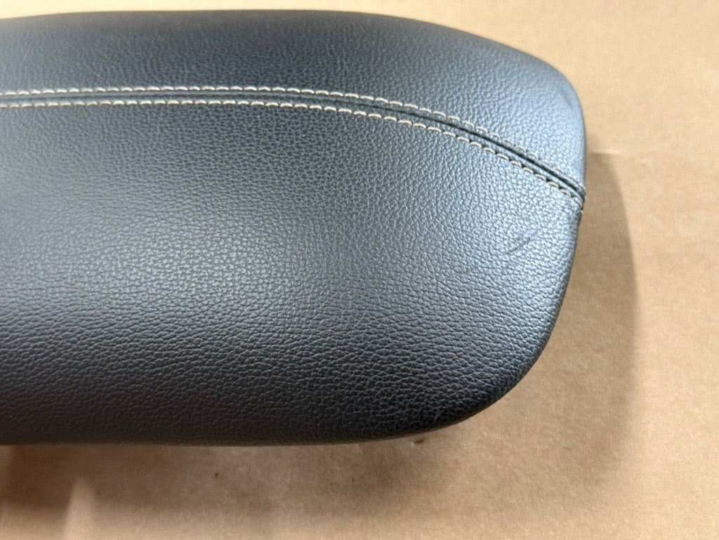 2015-2023 Ford Mustang Center Top Console Lid Armrest Creme Stitching