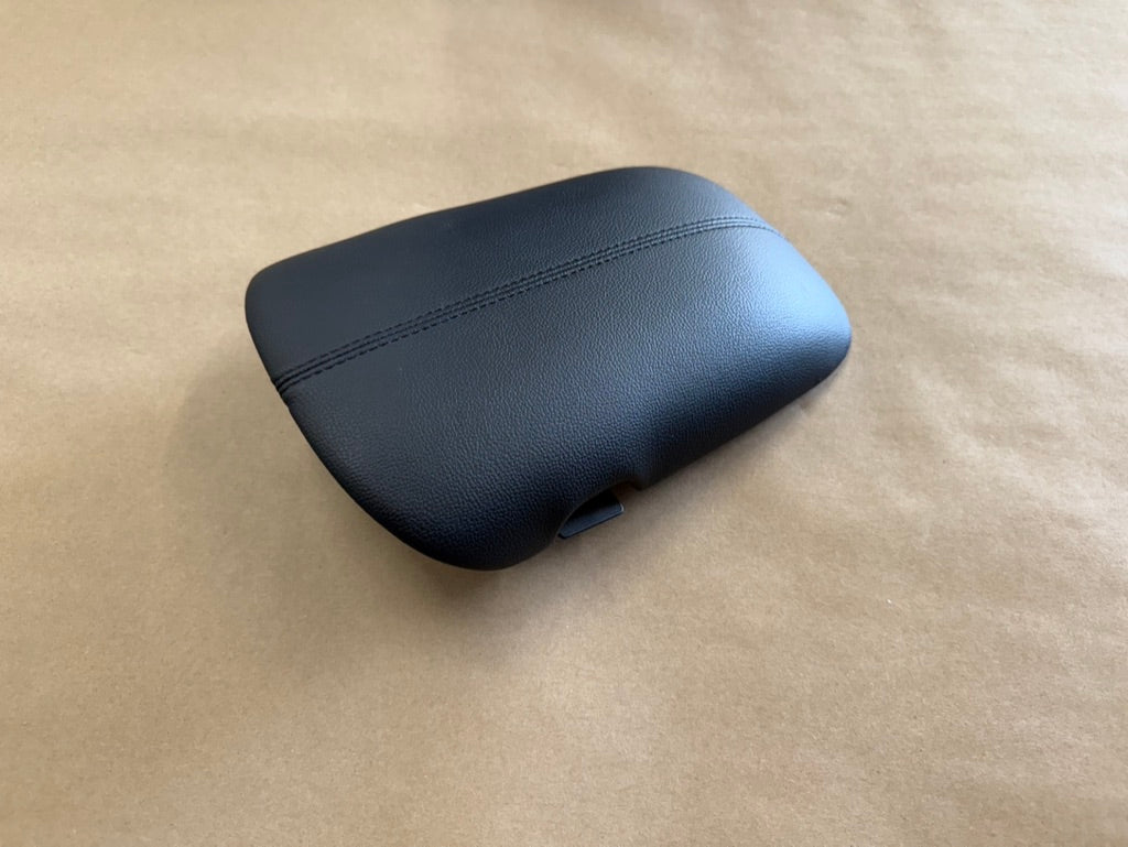 2015-2023 Ford Mustang Center Top Console Lid Armrest Black Stitching
