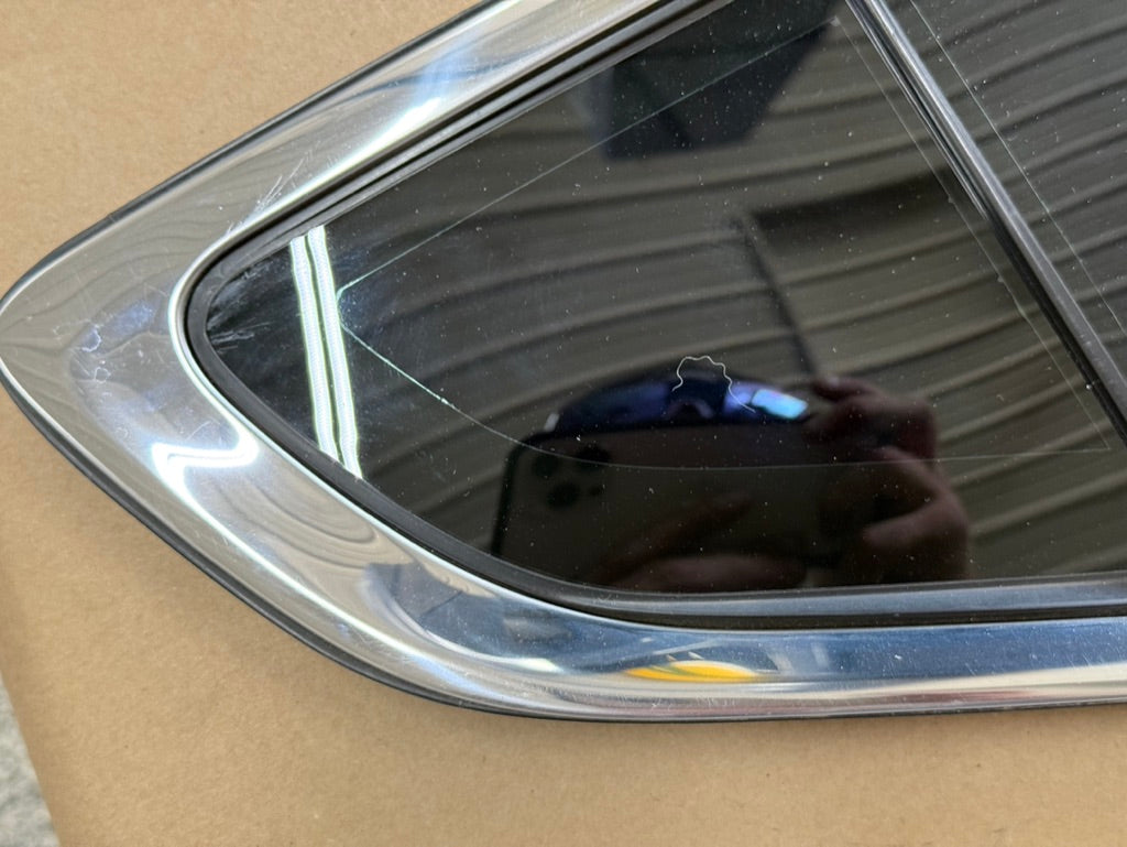 2015-2017 Ford Mustang GT Anniversary Stepped Quarter Glass Windows & Trim