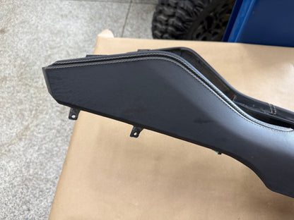 2024-2026 Ford Mustang Center Console Top Leather Wrapped Plastic Knee Pads
