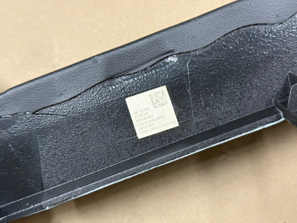 2024-2026 Ford Mustang S650 Dash Trim Leather Pieces RH LH "Red Stitching"