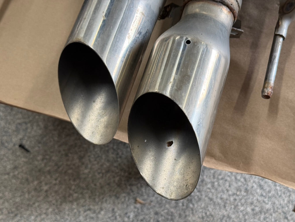 2018-2023 Ford Mustang GT Active Exhaust Quad Tip Mufflers