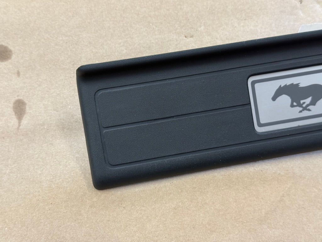 2015-2023 Ford Mustang "My Color" Sill/Scuff Plates Interior Trim Black