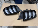2018-2023 Ford Mustang GT GT500 Ecoboost LH RH Pair Clear Tail Lights