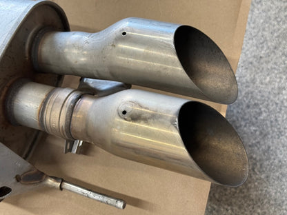 2018-2023 Ford Mustang GT Active Exhaust Quad Tip Mufflers