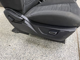 2015-2017 Ford Mustang GT Black Cloth Seats Coupe Front Rear Power Seats