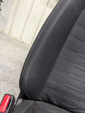 2015-2017 Ford Mustang GT Black Cloth Seats Coupe Front Rear Power Seats