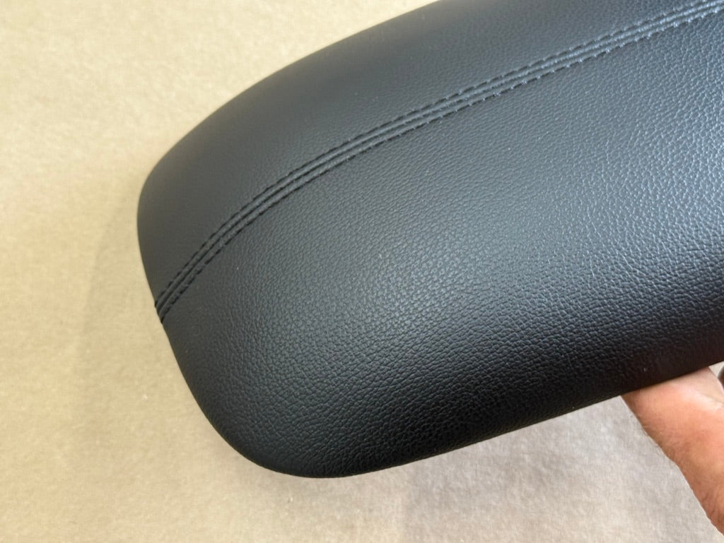 2015-2023 Ford Mustang Center Top Console Lid Armrest Black Stitching