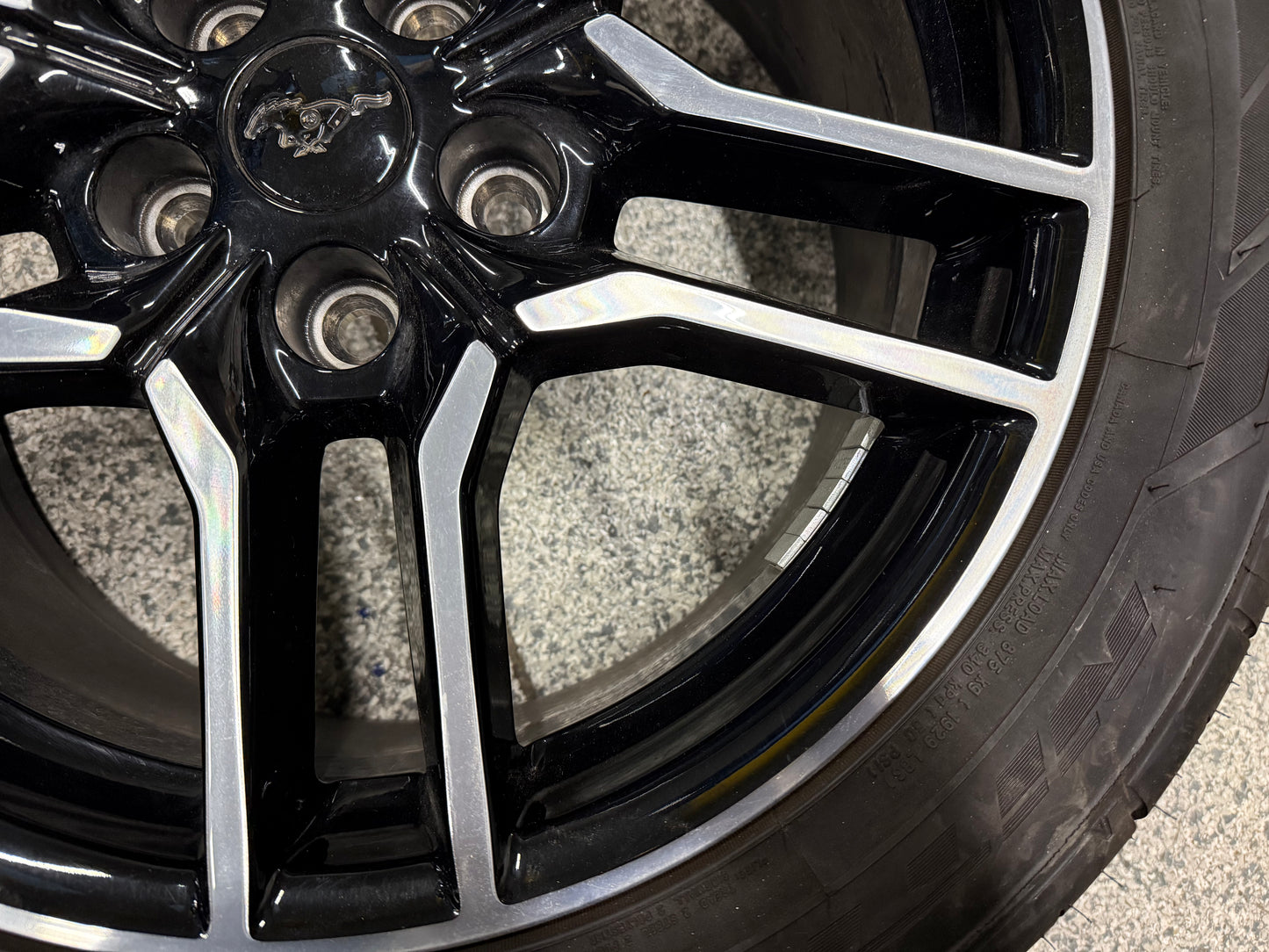 2018-2023 Ford Mustang GT 5.0 18x8" Wheel Rim Nitto NT555 255/45/18