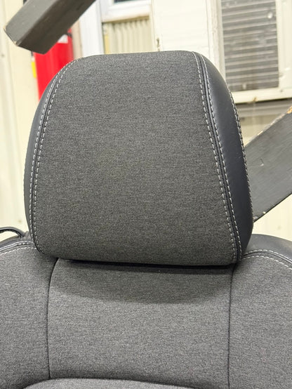 2024-2026 Ford Mustang GT Black Cloth Leather Seats Coupe