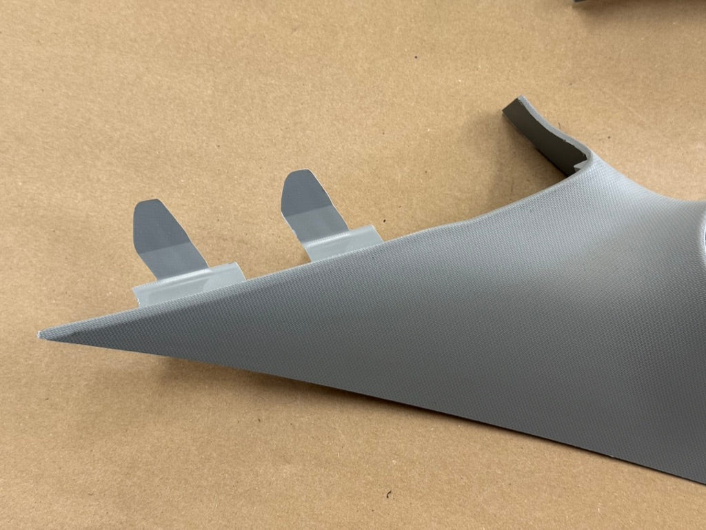 2023-2026 FORD F-250 A-PILLAR TRIM TWEETER SPEAKERS GRAB HANDLES "GREY"
