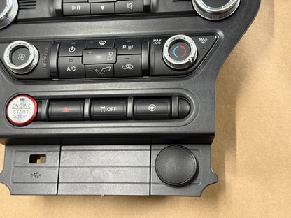 2018-2023 Ford Mustang GT Face Plate Radio Trim Piece
