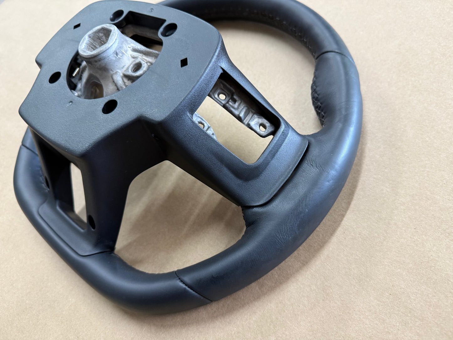 2024-2026 Ford Mustang GT Leather Steering Wheel Bare "Automatic"