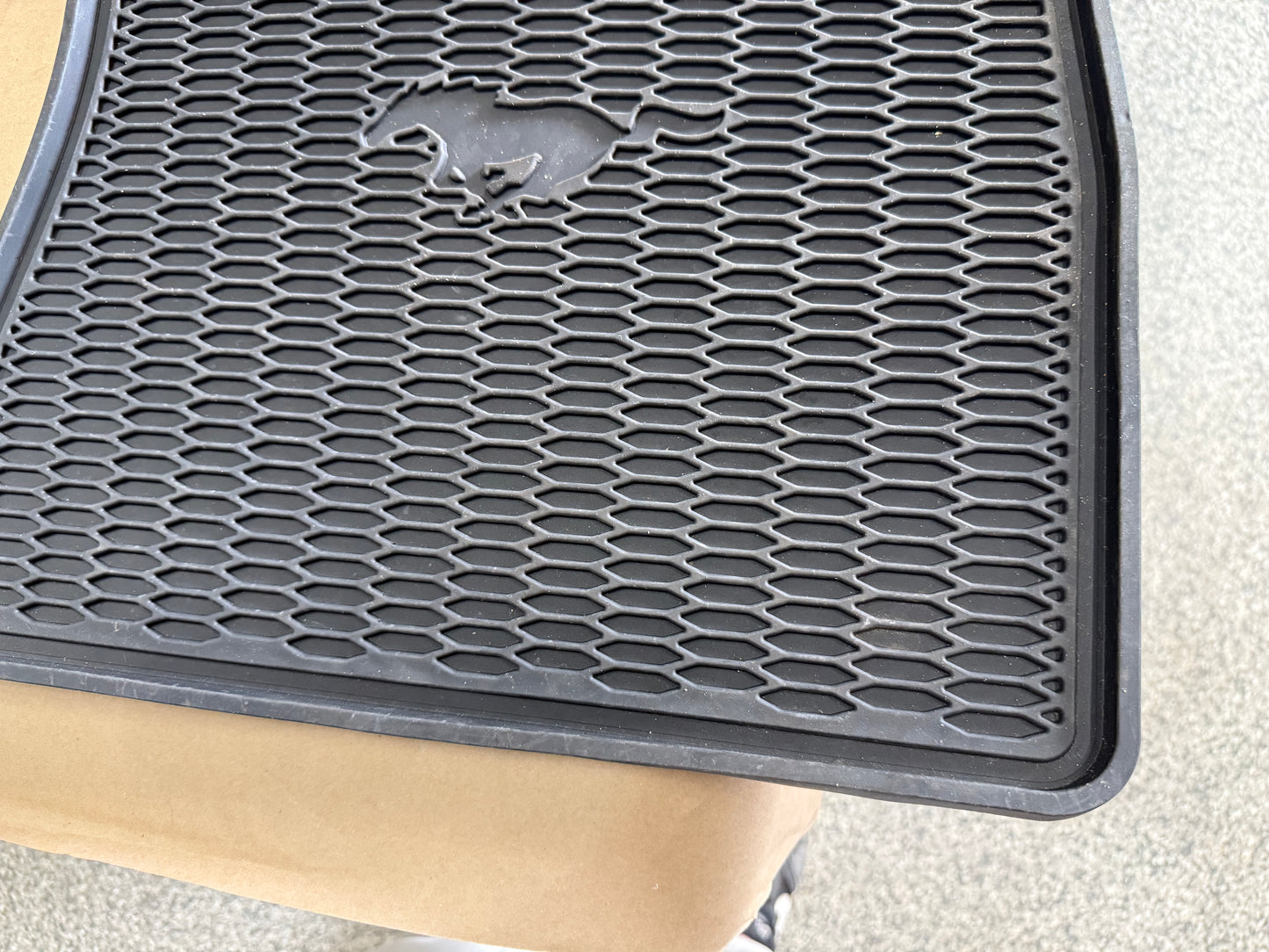 2015-2023 Ford Mustang Rubber Front & Rear Floor Mats
