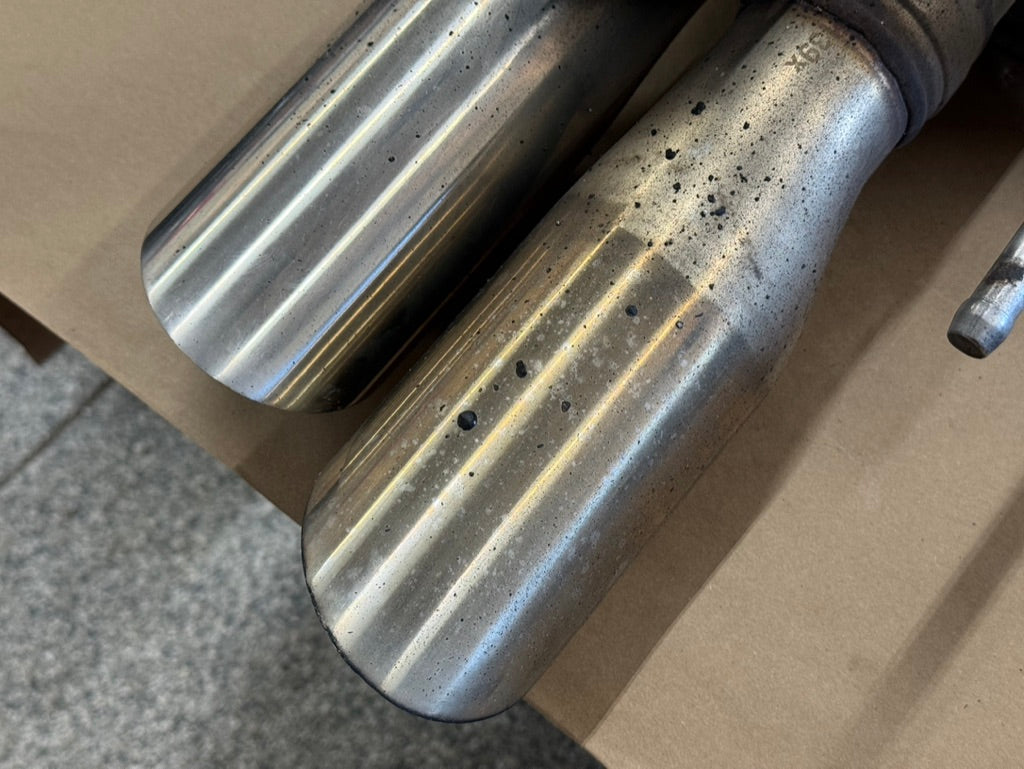 2018-2023 Ford Mustang GT Active Exhaust Quad Tip Mufflers